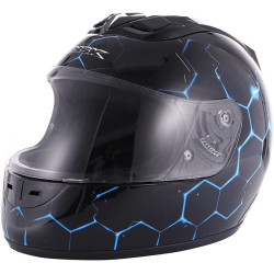 KSK Casque Intégral Voltage Intégral Noir et bleu Taille S (55-56cm)