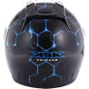 KSK Casque Intégral Voltage Intégral Noir et bleu Taille S (55-56cm)