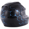 KSK Casque Intégral Voltage Intégral Noir et bleu Taille S (55-56cm)