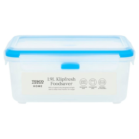 Tesco Klipfresh Rectangulaire 1,9 L