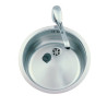 Cuve ronde Inox nid d'abeille