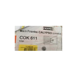 Evier Franke Calypso 100x50 1C1/2 1E ENC