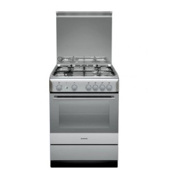 CUISINIERE ARISTON GRIS 60CM CATALYSE GAZ/GAZ